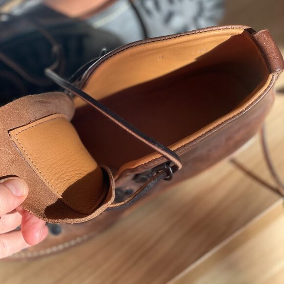 Viberg hiking boots Natural Size 8 240 NWOT - Picture 4 of 9